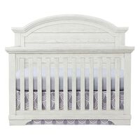 Eastern Shore Foundry Curved Top Convertible Crib in White Dove