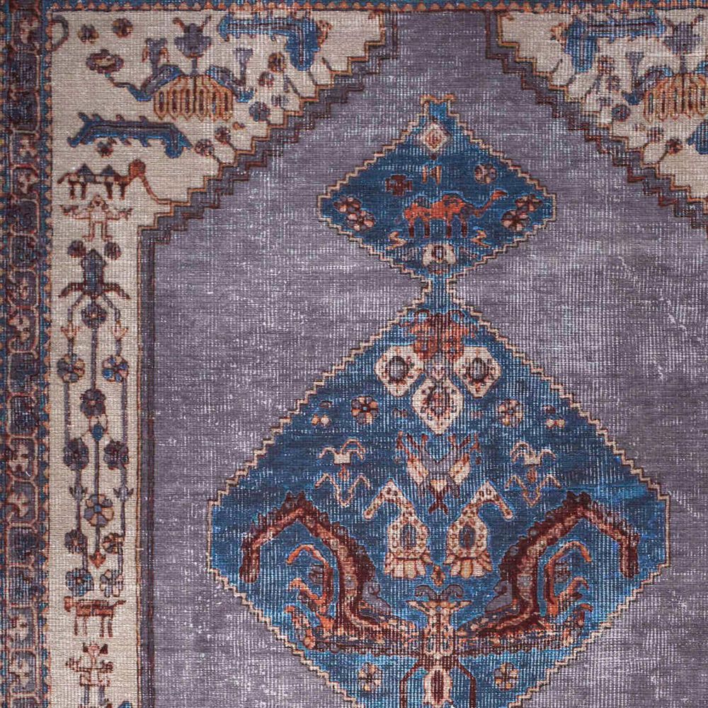 Feizy Percy 7&#39;10&quot; x 9&#39;10&quot; Blue and Gray Area Rug, , large