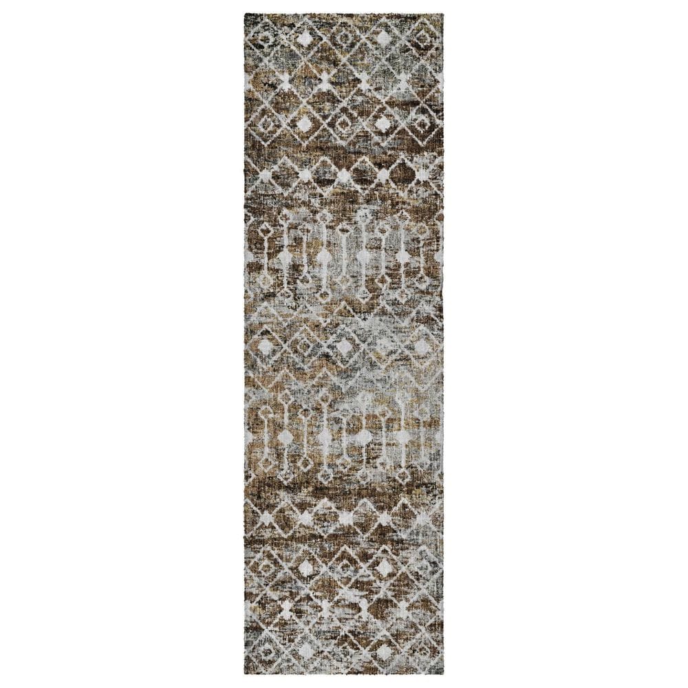 Dalyn Rug Company Lorenzo LN7 Brown 2"3" x 7"6" Runner, , large