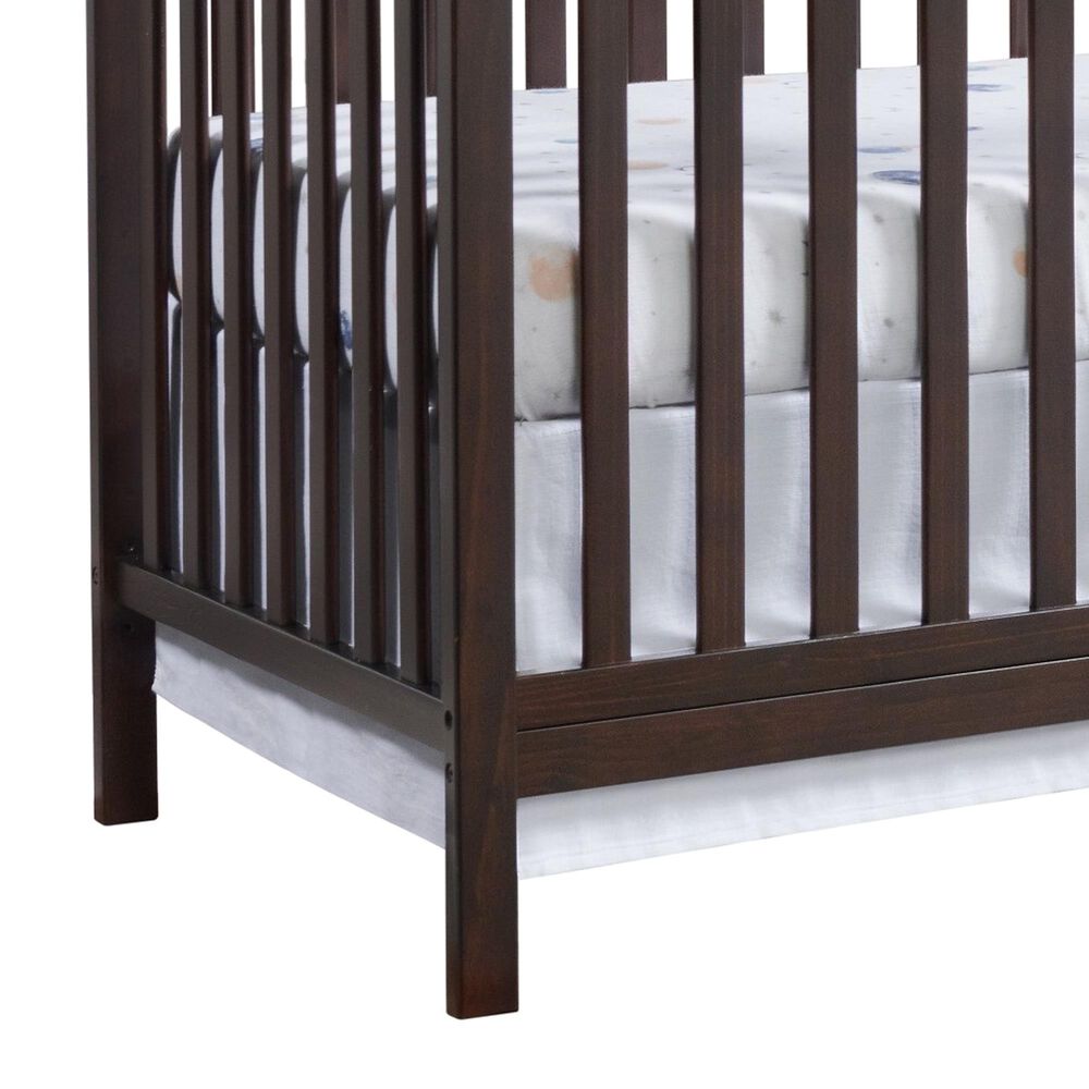 Oxford Baby Harper 4-In-1 Convertible Crib in Espresso, , large
