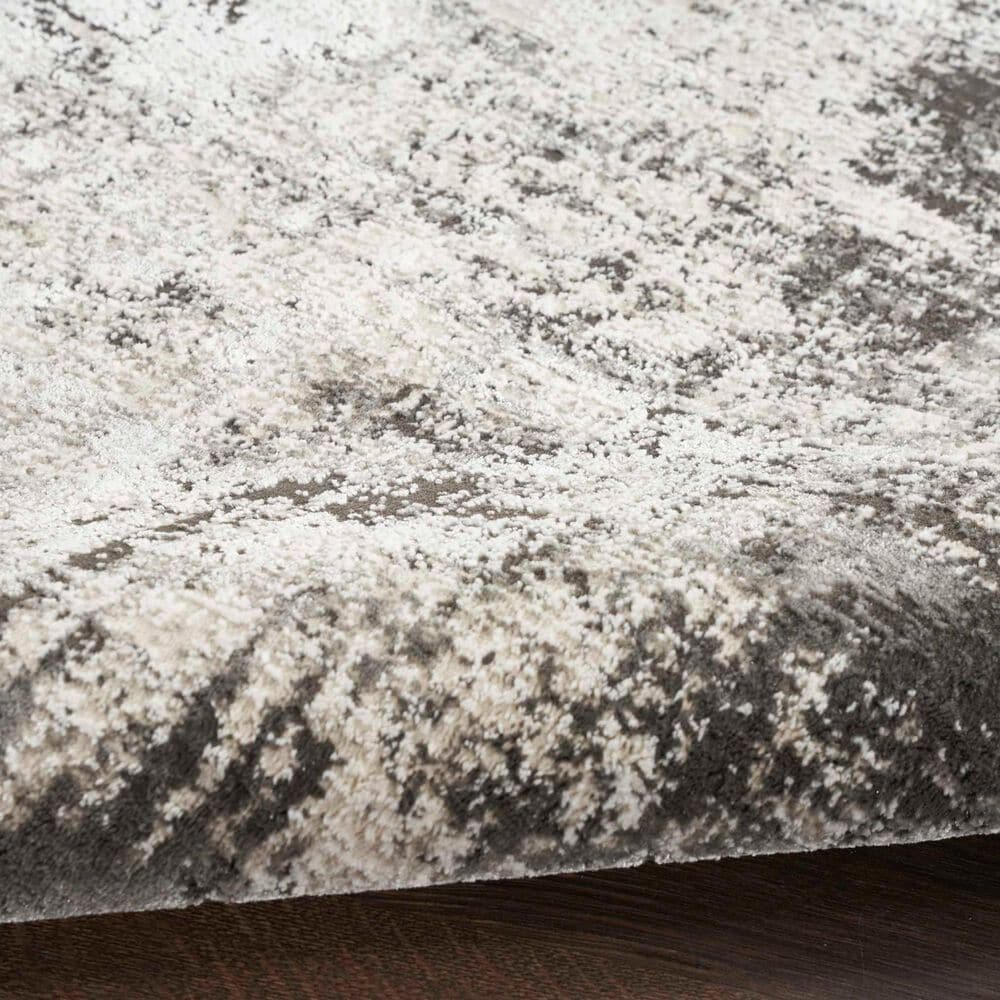 Nourison Desire Grey and Ivory 2&#39;3&quot; x 7&#39;6&quot; Runner, , large
