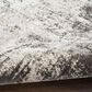 Nourison Desire Grey and Ivory 2"3" x 7"6" Runner, , large