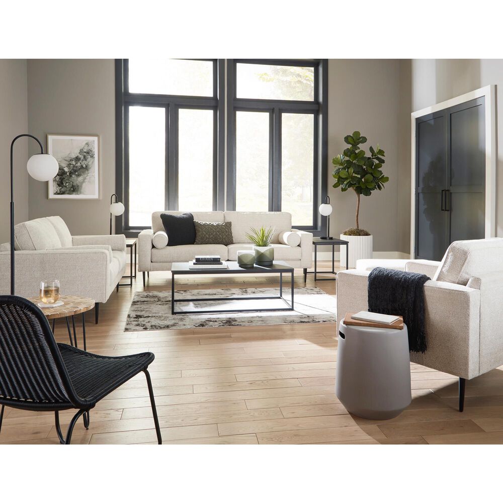37B Hazela Stationary Loveseat in Sandstone, , large