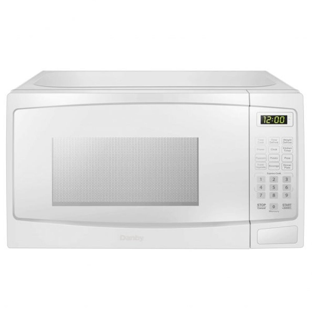 Danby 0.7 Cu. Ft. Countertop Microwave Oven in White Nebraska Furniture Mart