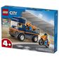 LEGO City Motorcycle Transporter Building Set, , large