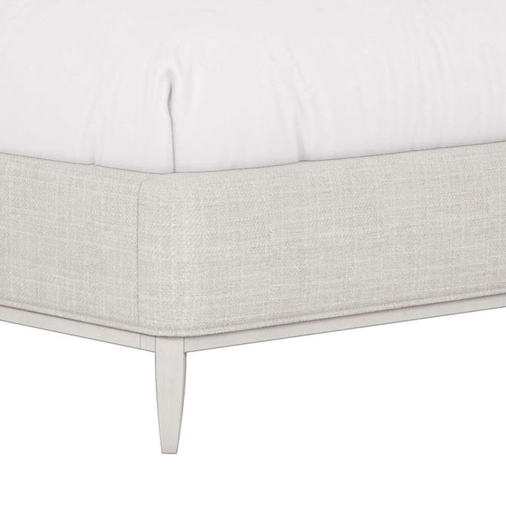 Vantage Mezzanine Queen Upholstered Shelter Bed in Dove Gray, , large
