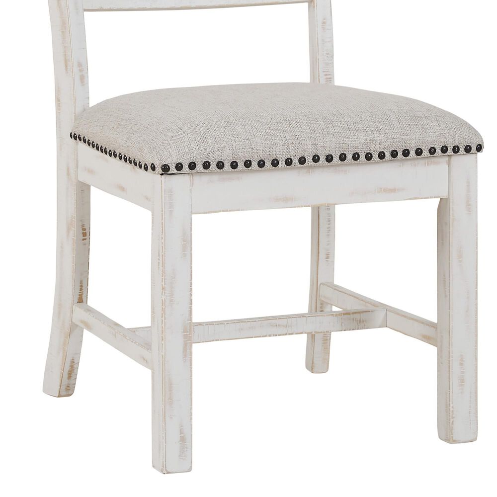 Ashley Valebeck Dining Chair Set of 2 in Beige and White, , large