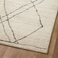 Loloi II Fabian 2"7" x 7"6" Ivory and Charcoal Runner, , large