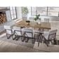 Ashley Tomtyn Dining Table in Light Brown and Gunmetal Gray - Table Only, , large