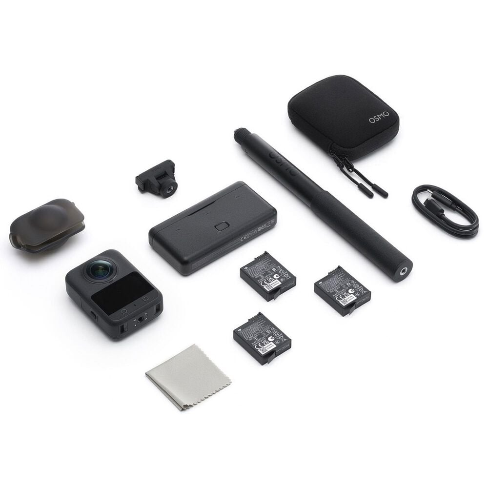 DJI Osmo 360 8K Action Camera Adventure Combo in Black, , large