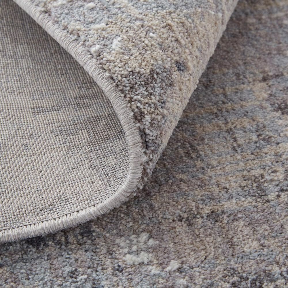 Feizy Lennon 6&#39;7&quot; x 9&#39;4&quot; Gray and Blue Area Rug, , large