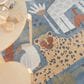 Nourison Astra Machine Washable 6"7" x 9" Multicolor Kids Rug, , large
