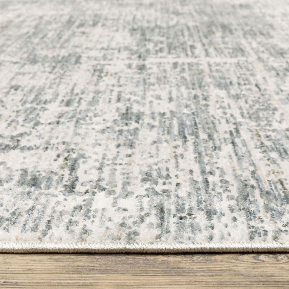 Oriental Weavers Soho SOH07 Grey 2&#39;7&quot; x 7&#39;7&quot; Runner, , large
