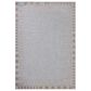 Amber Lewis x Loloi Topanga Silver and Natural 6"7" x 9"4" Indoor/Outdoor Area Rug, , large