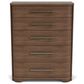 Riverside Furniture Delia 5-Drawer Chest in Nouveau Walnut, , large