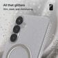 Zagg Milan Snap MagSafe Case for Samsung Galaxy S25 Plus in Glitter Starlight, , large