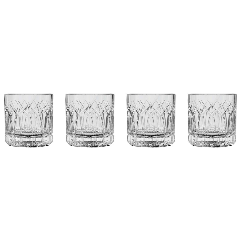 Anchor Hocking Traze 12 Oz FTR Rocks in Clear (Set of 4), , large