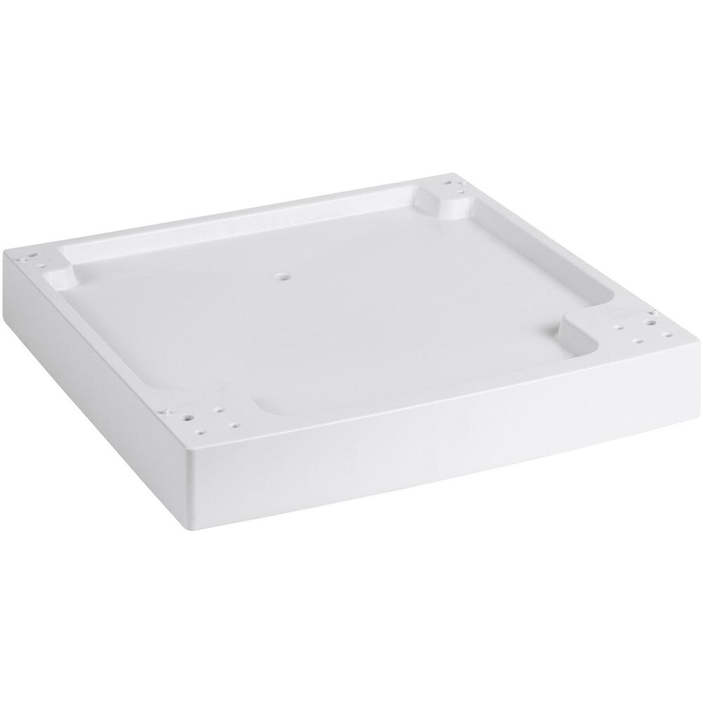 GE Appliances 4" ADA Riser and Dip Pan for 24" Frontload Washers and Dryers in White, , large