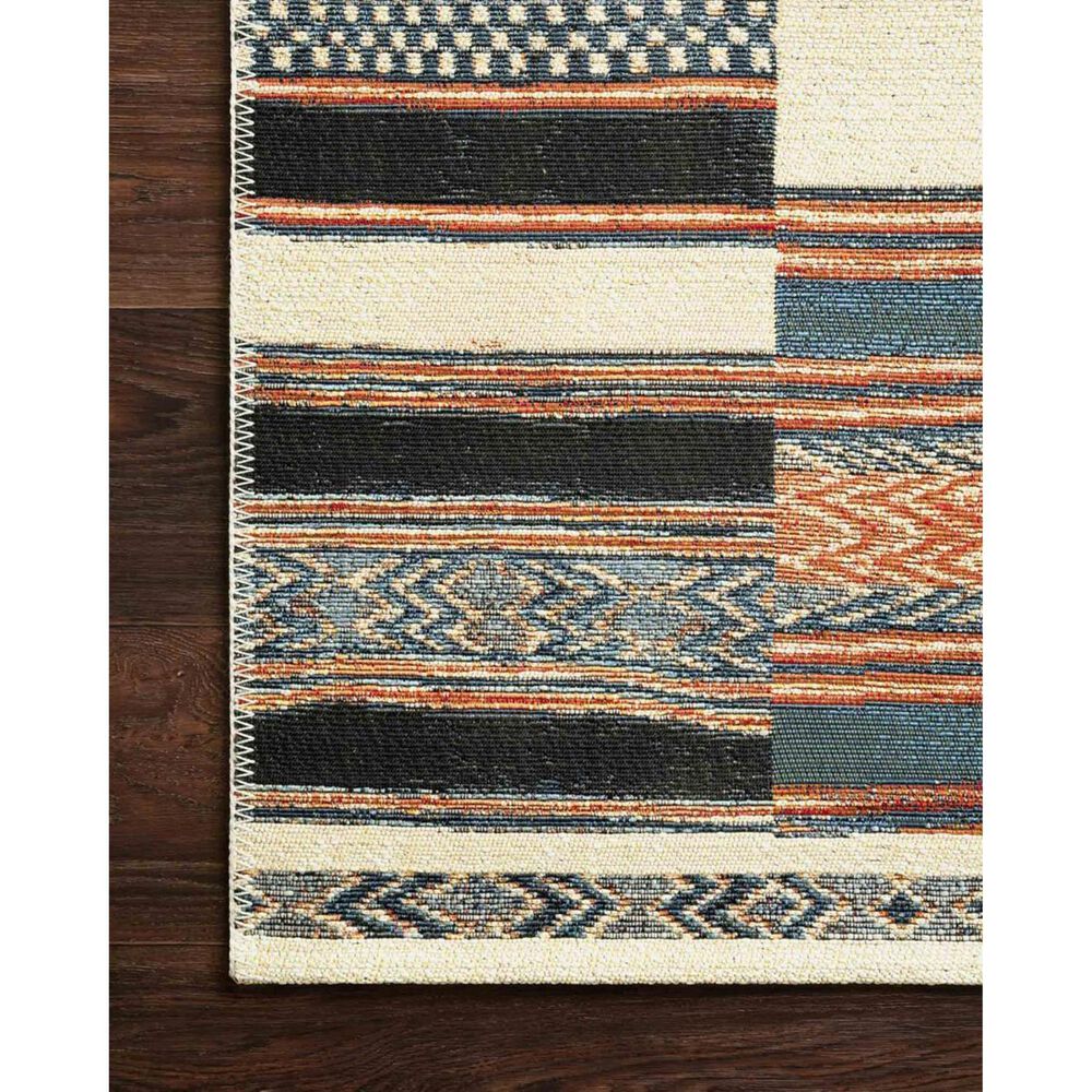 Loloi Mika 2&#39;5&quot; x 11&#39;2&quot; Ivory and Multicolor Performance Runner, , large