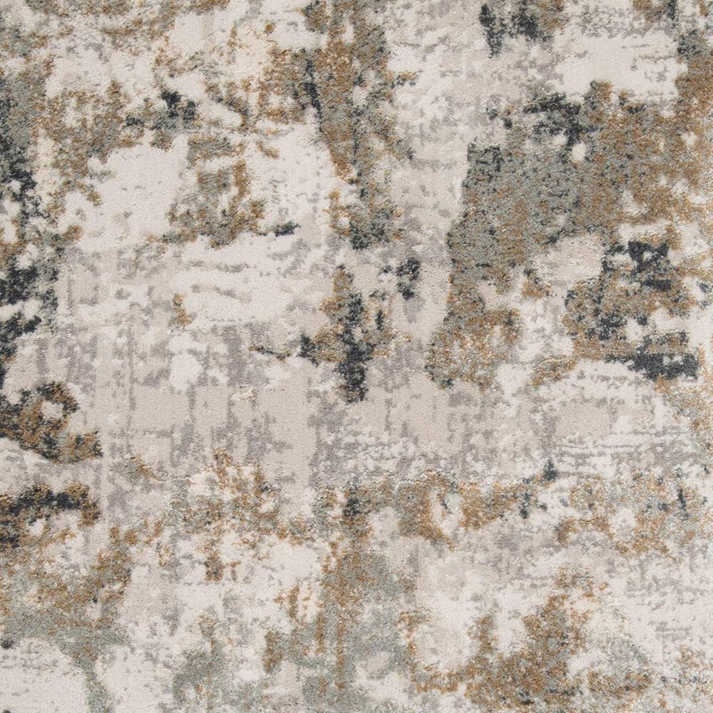 Jaipur Cirque Lynne White Sand and Mourning Dove 2&#39;6&quot; x 8&#39; Runner, , large