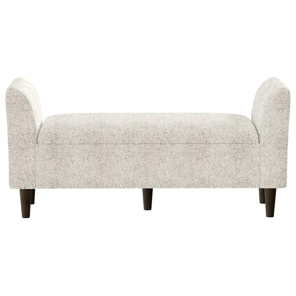 Golden Wave Furniture Emily 2-Drawer Storage Ottoman in Oatmeal, , large