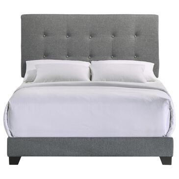 Hawthorne Furniture Addyson Upholstered Full Bed in Gunmetal, , large