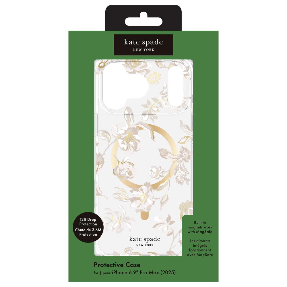 Kate Spade Protective MagSafe Case for iPhone 17 Pro Max in Autumn Toile, , large