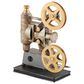 Maple and Jade Camera Film Decorative Sculpture in Weathered Black and Bronze, , large