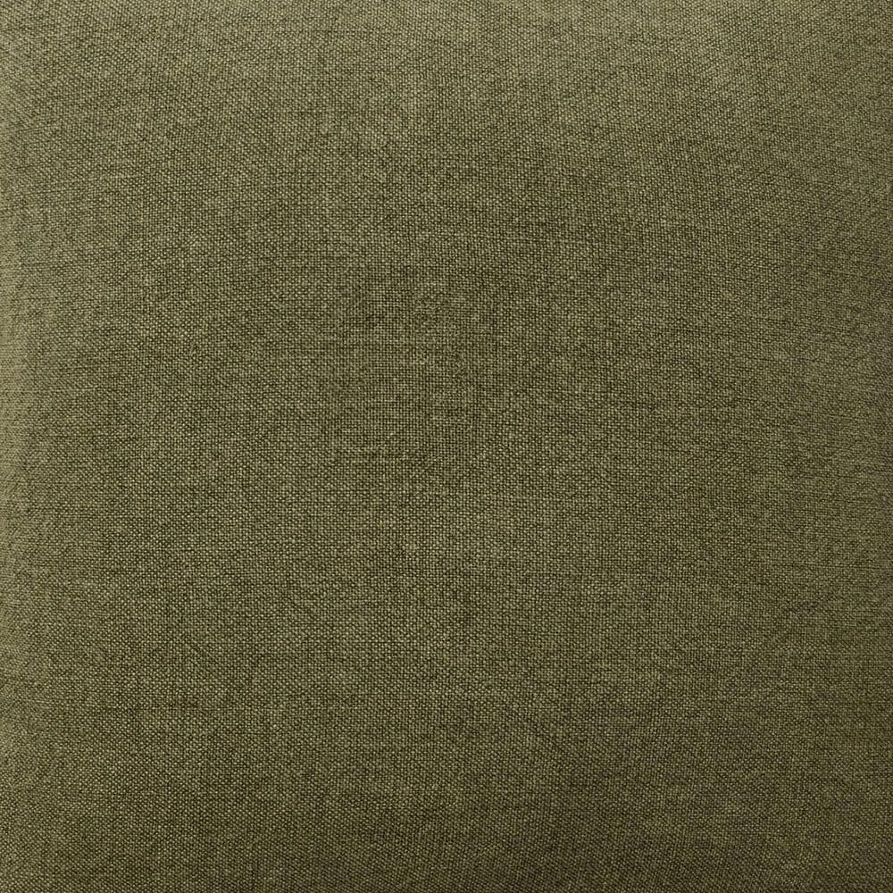 Classic Home SLD Bedford Linen 22" x 22" Throw Pillow in Olive Green, , large