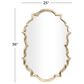 Maple and Jade 25" x 36" Wall Mirror in Polished Gold, , large