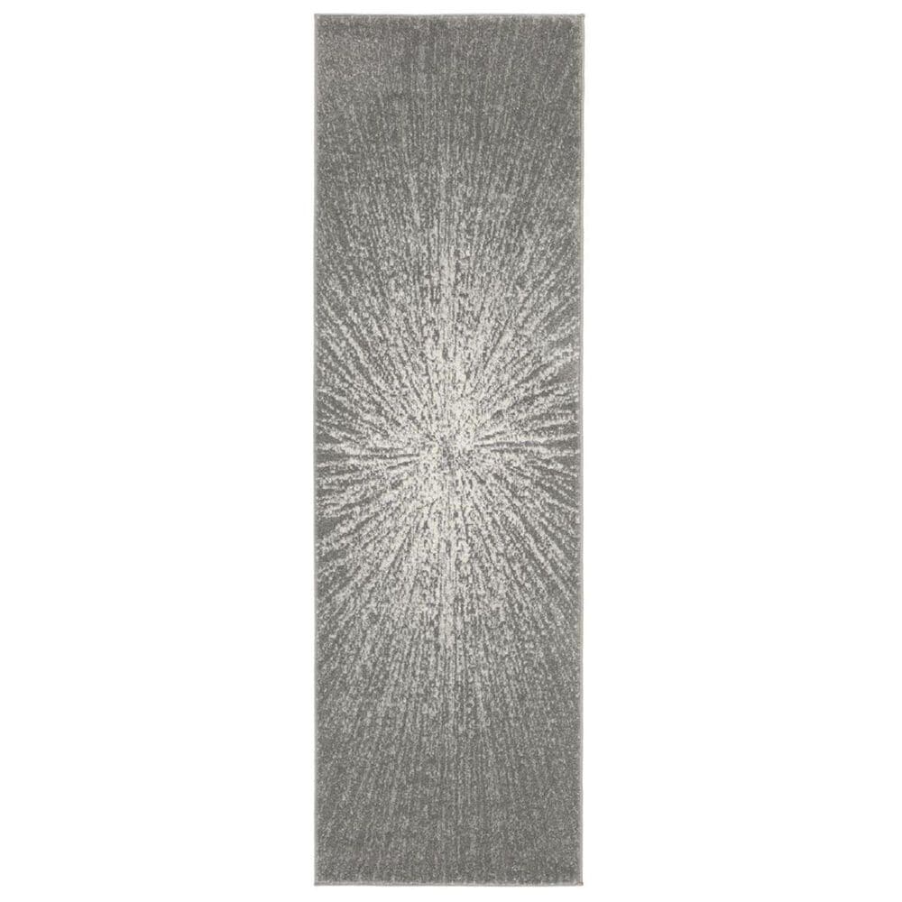 Safavieh Evoke EVK228H 2"3" x 11" Dark Grey and Ivory Runner, , large