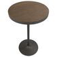 Lumisource Dakota 43" Adjustable Bar Table in Brown and Grey, , large