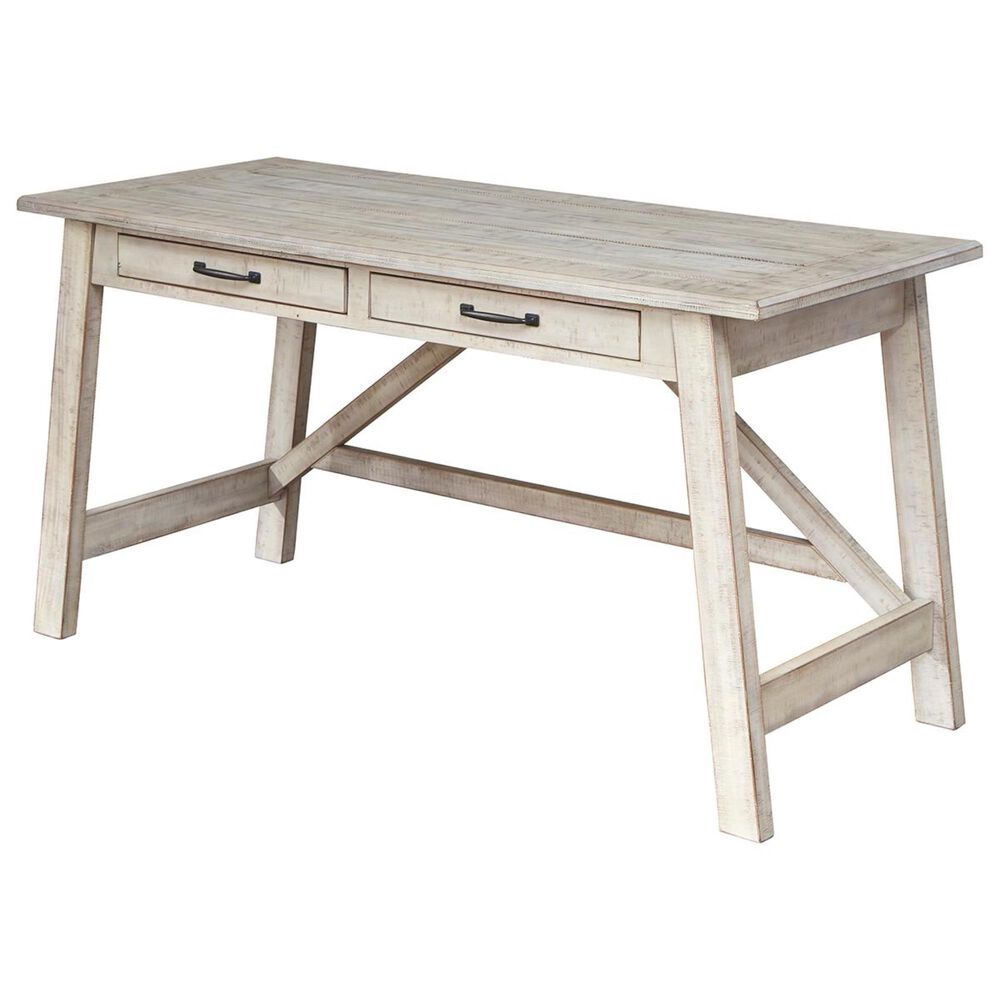 Signature Design by Ashley Carynhurst Large Leg 60&quot; Desk in Whitewash, , large