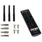 Furrion Aurora 75" Class Partial Sun 4K LED UHD - Outdoor Smart TV with 2.1 Soundbar System in Black, , large