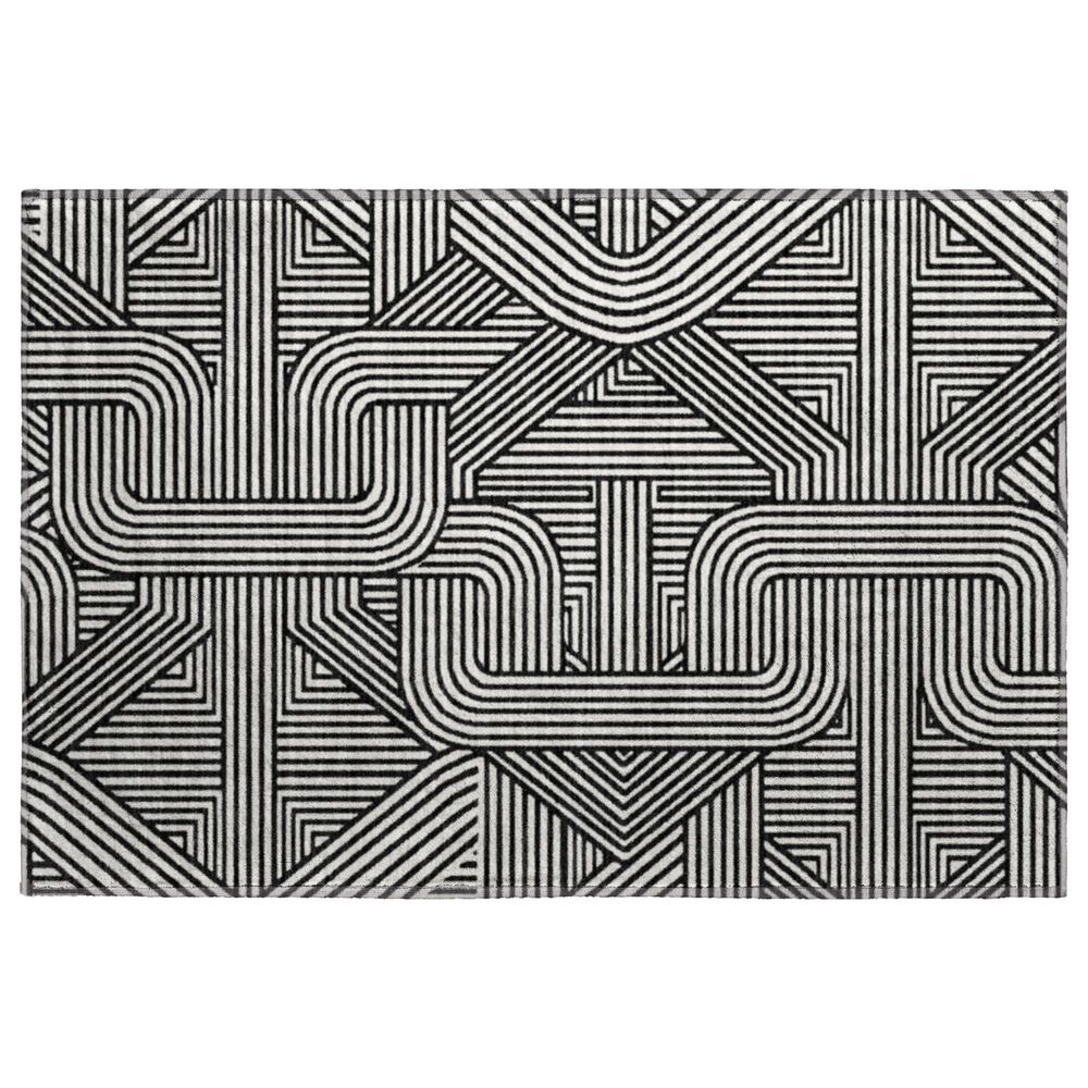 Dalyn Rug Company THE RESERVE TR14 BLACK 20"X30" AREA RUG, , large