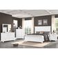 New Heritage Jamestown 5-Piece King Bedroom Set in White Brushed, , large