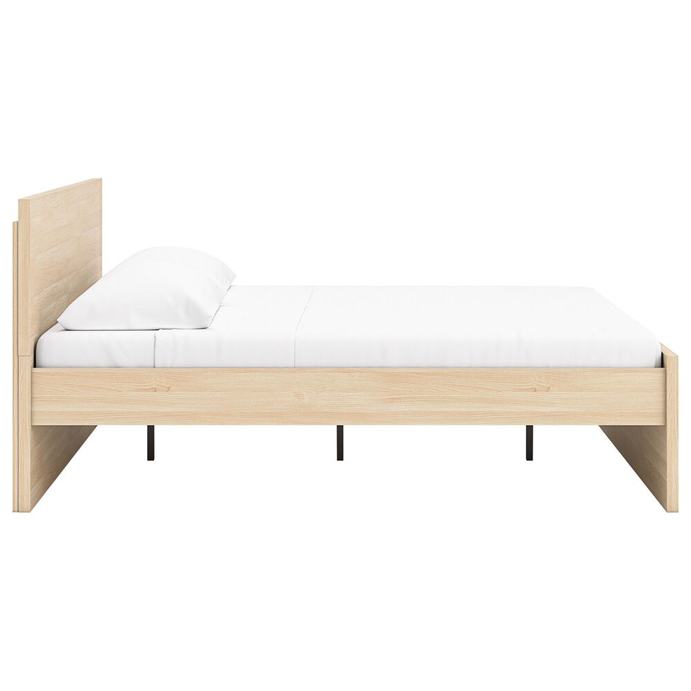 Ashley Onita Queen Panel Platform Bed in Natural, , large