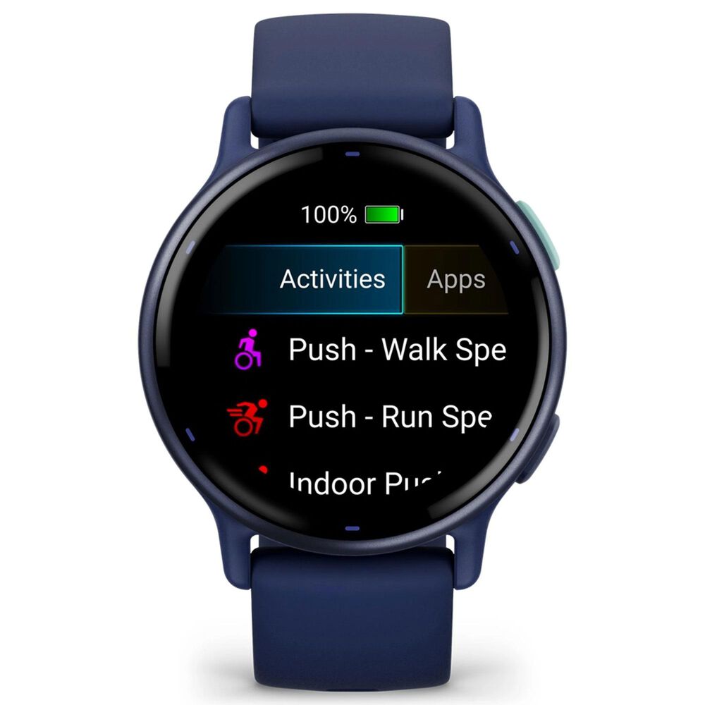 Garmin Vivoactive 5 Smartwatch 42.2mm in Navy, , large