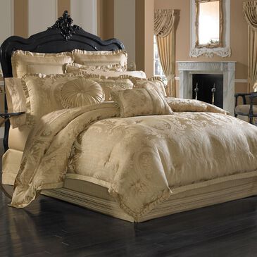J. Queen New York Napoleon 4-Piece Queen Comforter Set in Gold, , large