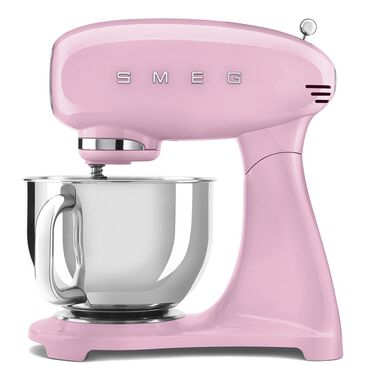 Smeg Retro Full-Col Stand Mix, Pink, , large