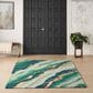 Nourison Prismatic Emerald 5"6" x 7"5" Area Rug, , large