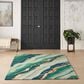 Nourison Prismatic Emerald 5"6" x 7"5" Area Rug, , large