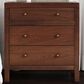 Butler Specialty Company Nora 3 Drawer Nightstand in Walnut Brown, , large