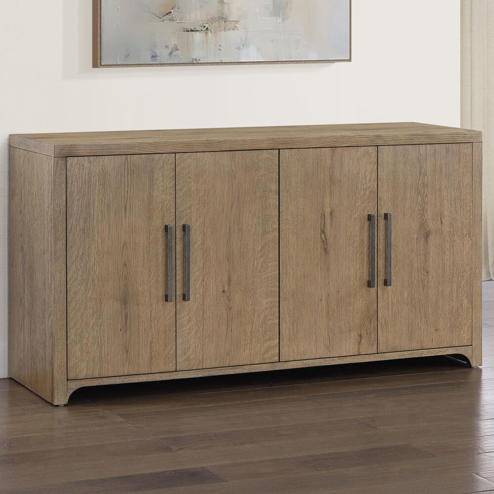 Steve Silver Orinda Dining Server in Rustic Sand, , large