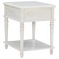 Linon Home Decor Mcghie Side Table in White, , large