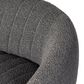 Four Hands Audie Swivel Chair in Knoll Charcoal, , large