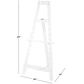 Maple and Jade 57" Adjustable 7-Tier Display Easel with Metal Hardware and Chain Support in Glossy Clear and Gold, , large