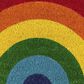 Novogratz Aloha Rainbow ALO-8 1"6" x 2"6" Multicolor Door Mat, , large