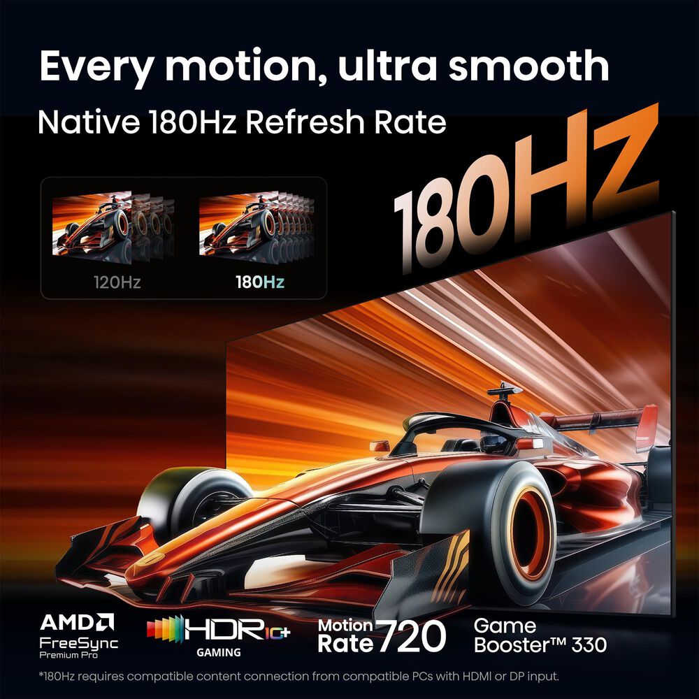 Hisense Series UR8 85" RGB MiniLED UHD - Smart Google TV in Black, , large