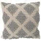 India House 20" Square Throw Pillow in Steely, , large